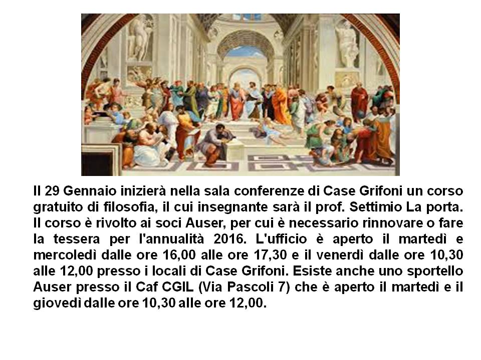 corso di filosofia